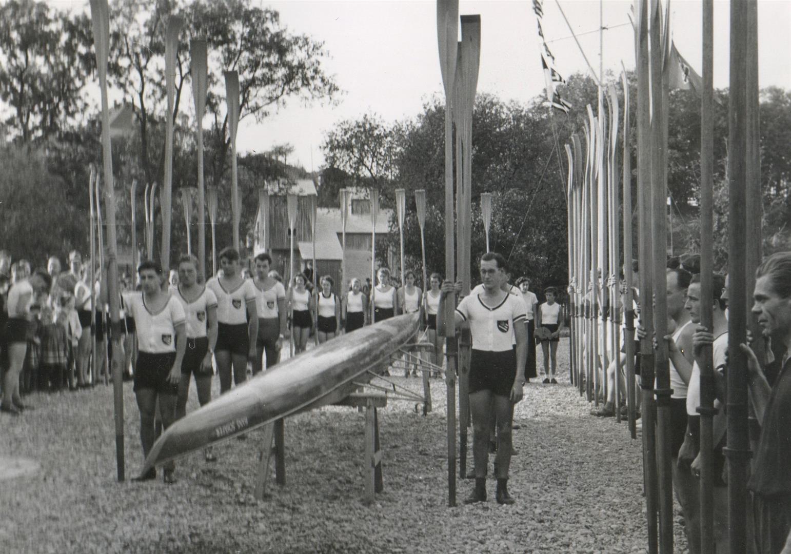 URCD-Bootshaus-Einweihung September 1950
