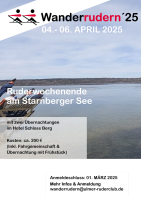 Ruderwochenende am Starnberger See